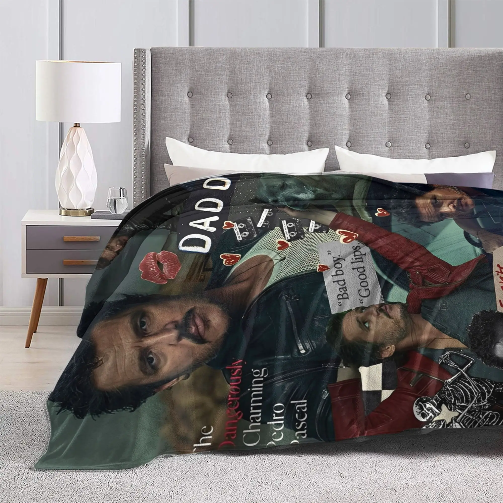 خوسيه بيدرو بالمسيدا باسكال الفانيلا بطانية سوبر الدافئة الفراش يلقي للمنزل ديكور السفر الجدة المفرش أريكة غطاء سرير