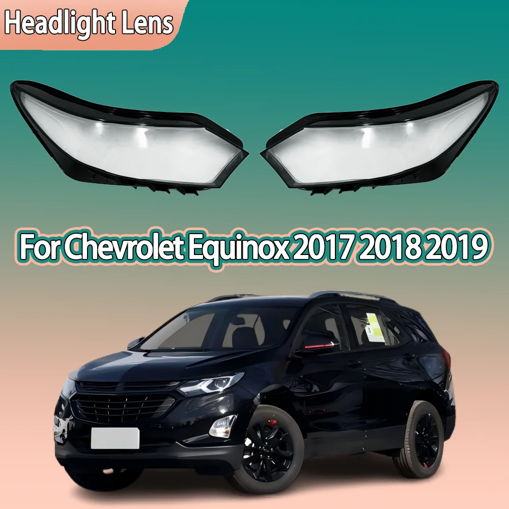 

Car Front Headlamp Cover Transparent Headlight Shell Lens Replace Original Lampshade For Chevrolet Equinox 2017 2018 2019