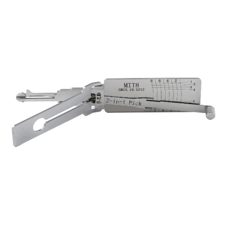 Lishi 2IN1 MIT11 MIT8 MIT9 FOR Mitsubishi OPEN CAR DOOR Lcoksmiths Lool  Lishi pick tool&hook Precision tooth reading