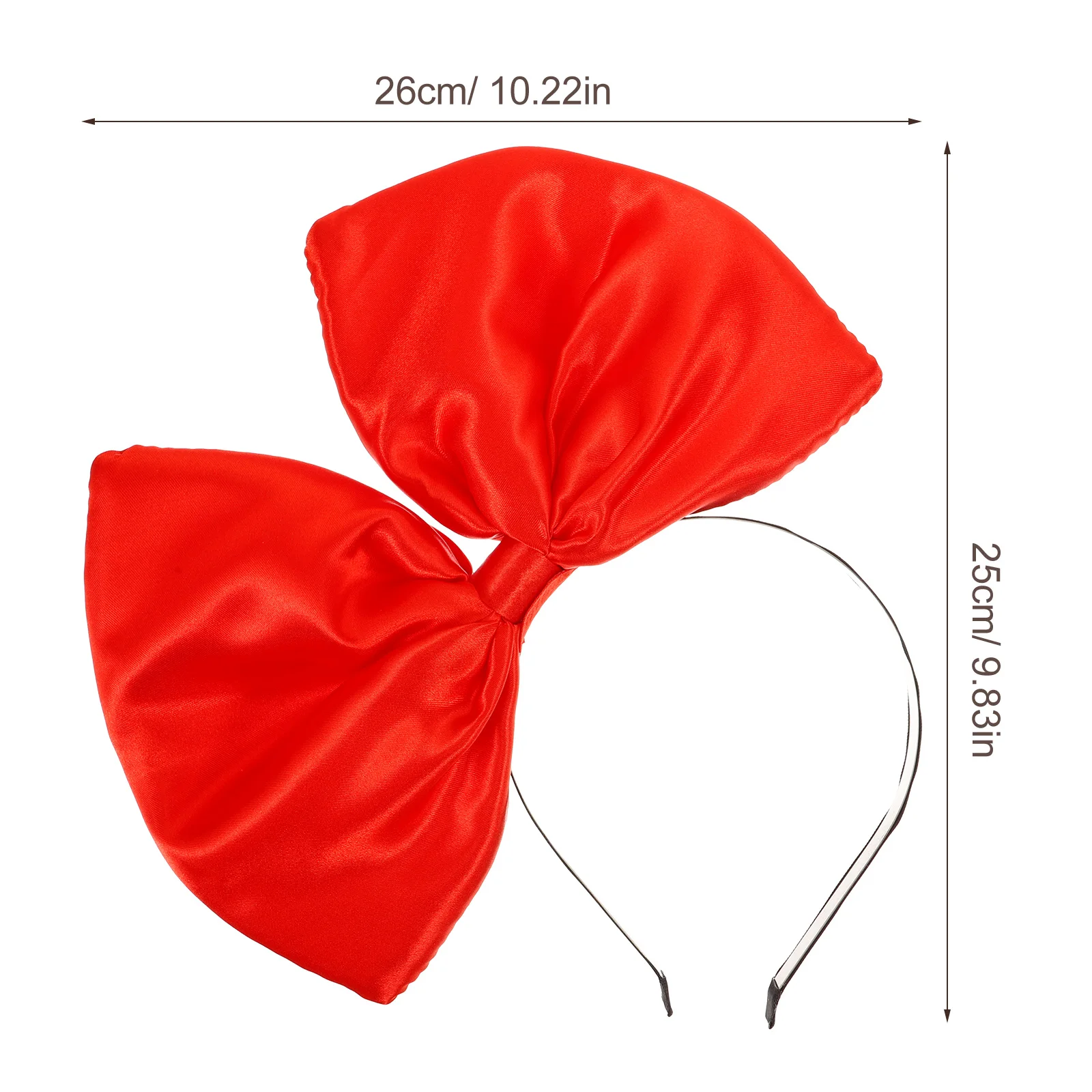 Noël rouge nœud papillon bandeau grand bandeau pour femmes filles fête Costume décoration nœud papillon bandeau femme bandes de cheveux