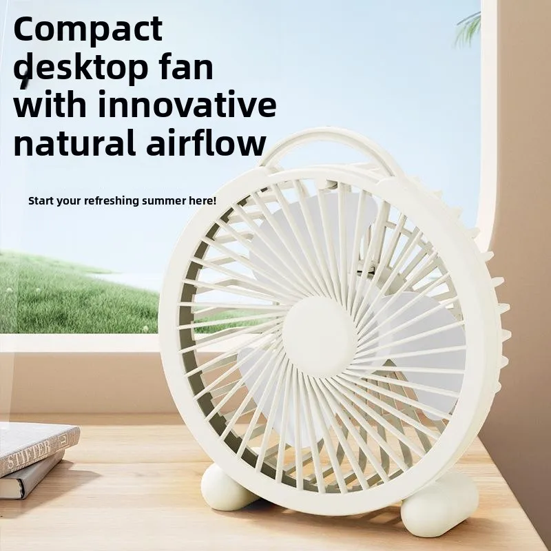 

Desktop Fan Portable for Office Bedroom Student Dormitory Gift Small Fan Home Use Cleaning Tools