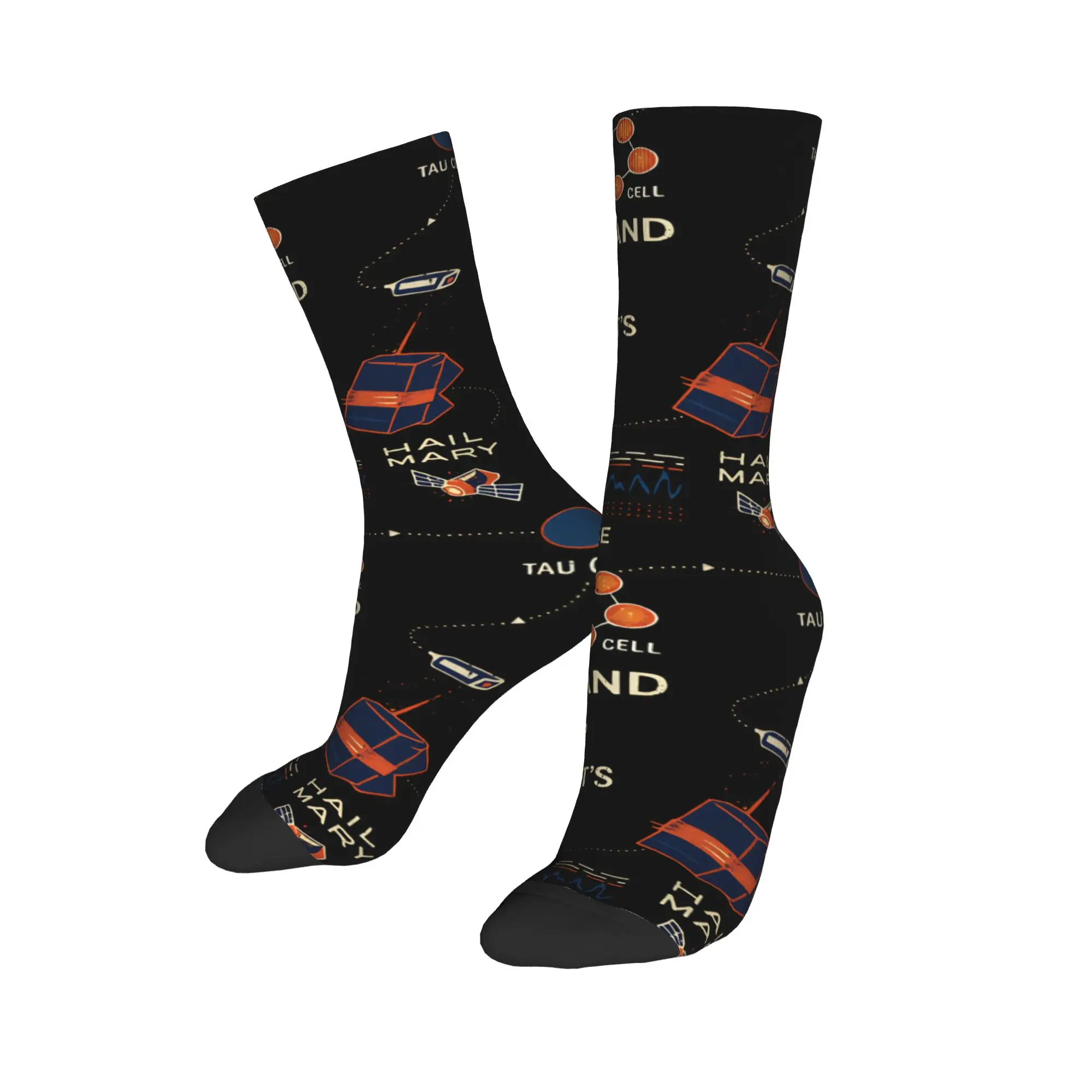 Project Hail Mary Andy Weir Book  Socks Men Women Casual  Socks Crazy Spring Summer Autumn Winter Middle Tube Socks Gifts