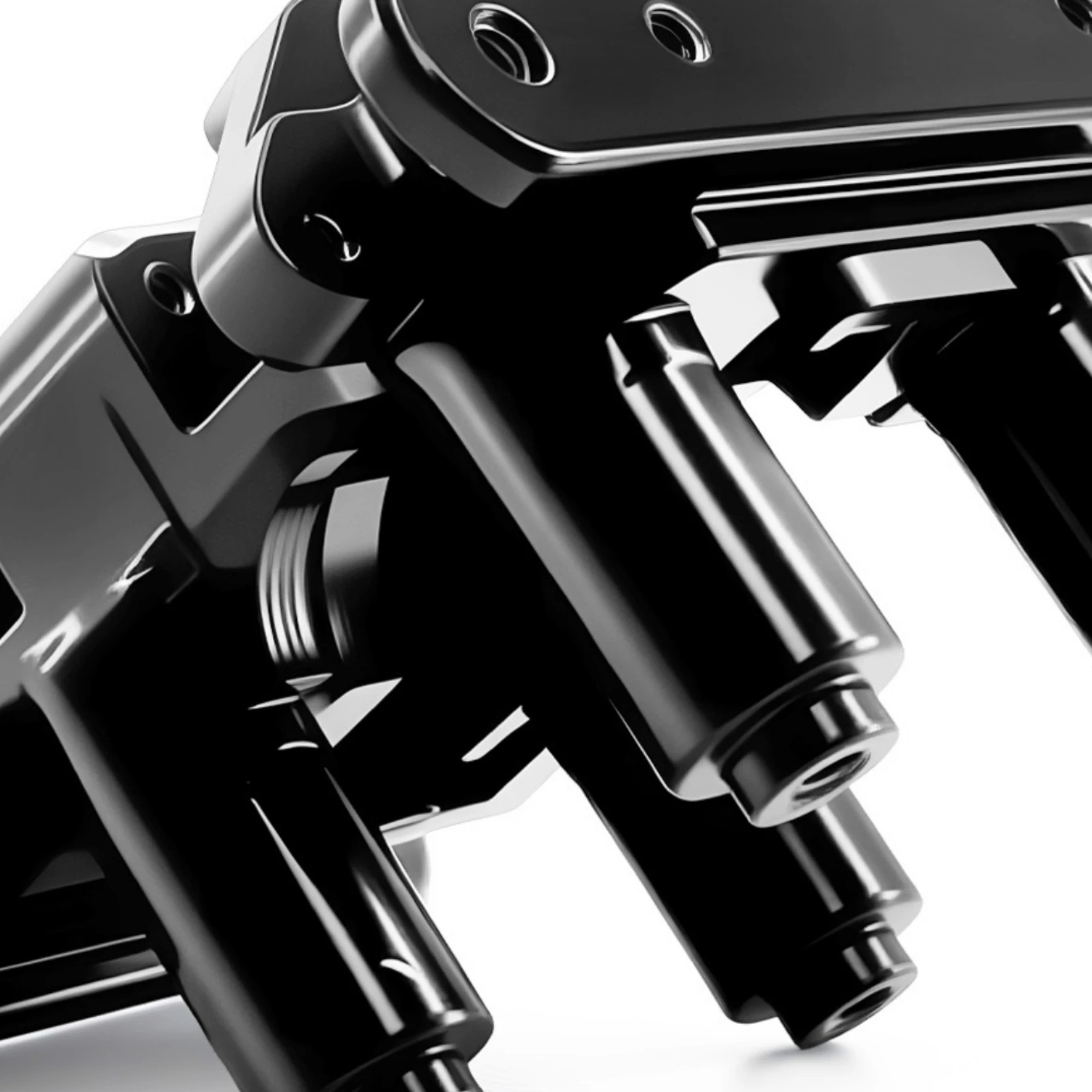 Gearbox Bottom Plate Compatible Gearbox Plate with Screws Threaded Precision Fit for RC Crawler Builders