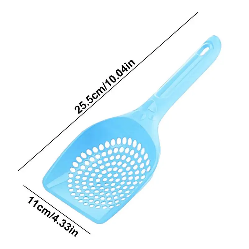 Litter Cat Poop Shovel Cat Litter Scoop Pet Cleaning Tool Cat Sand Cleaning Supplies Hole Design Ergonomics For Kitten And Cat