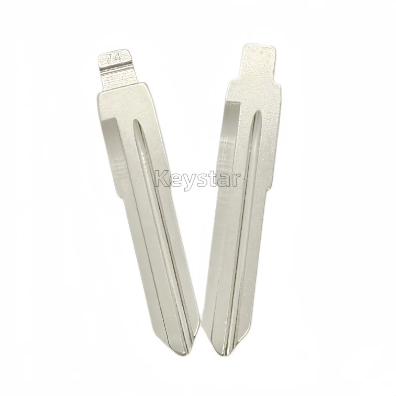 10pcs Chinese Car Flip Key Blade 74# KD Remote Blade VVDI Blank Key Head for KD KEYDIY VVDI XHORSE Remote for FAW Besturn B50