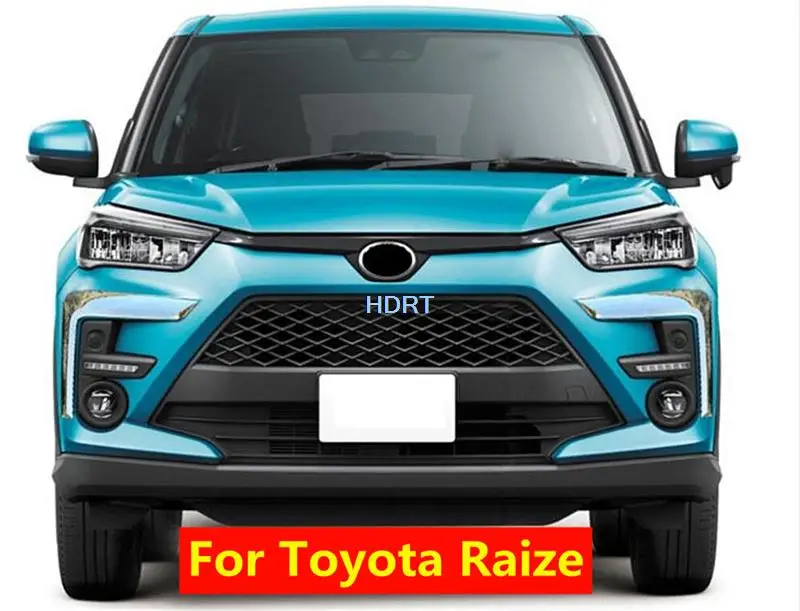 For Toyota Raize Perodua Ativa 2020 2021 2022 Front Fog Light Trim Lamp Strip Decoration Cover Car Styling Exterior Accessories