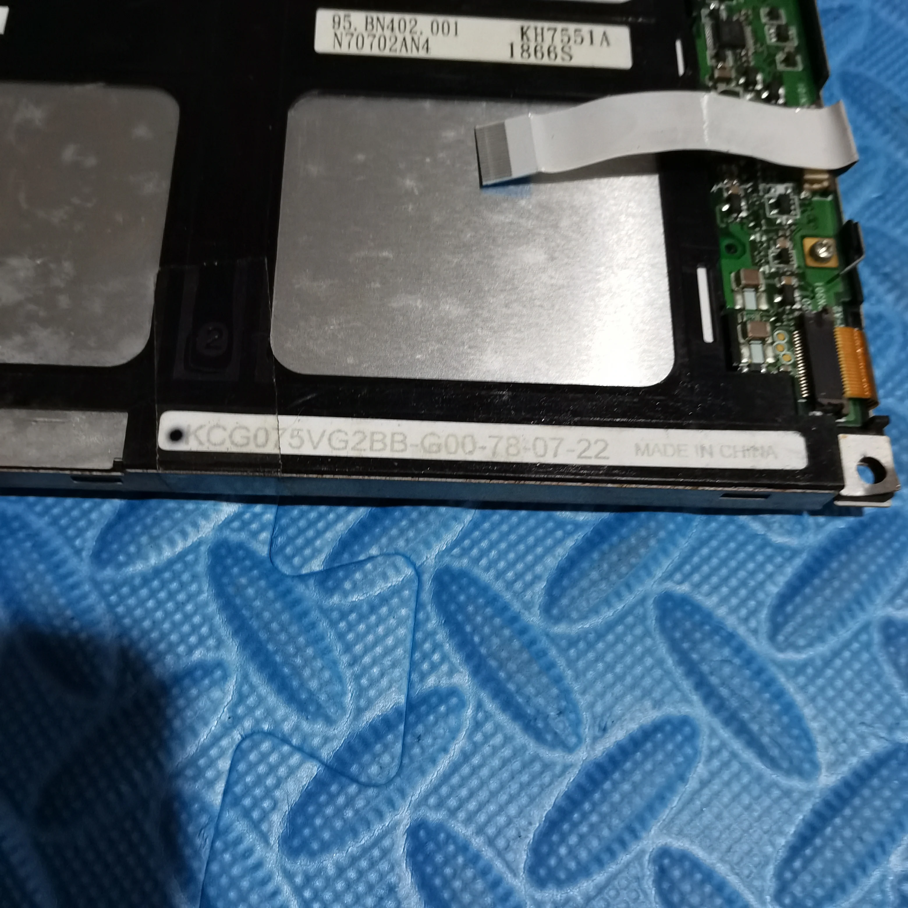 Schermo a LED con Display industriale originale al KCG075VG2BB-G00