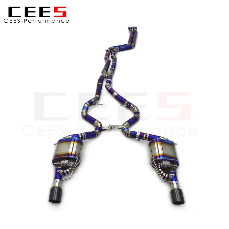 CEES Catback Exhaust Pipes For BMW 335i E90/E92/E93 3.0T N55 2009-2013 Performance Titanium Car Exhaust Pipe Car Exhaust System