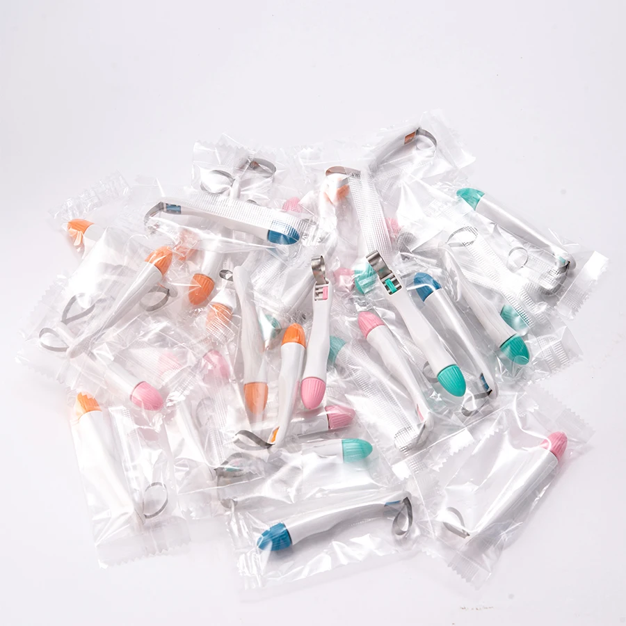 10/50Pcs Pre Formed Dental Pro Matrix Bands Holder Molar Premolar Matrices Restoration Teeth Filling 4.5/ 6.0mm view 4