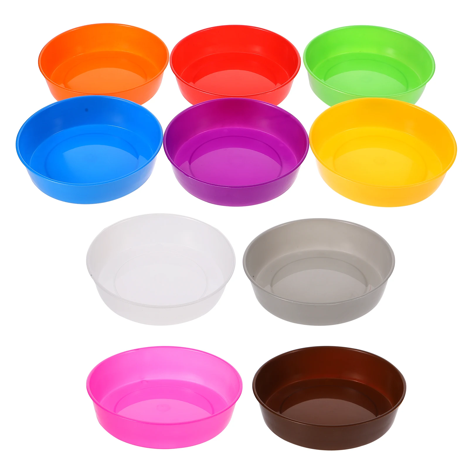 Plastic Painting Watercolor Plastic Pallets Trays Easy Storage Watercolor Pigment Trays Supplies Kids Beginners