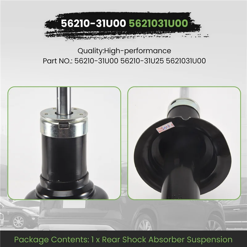 

AASS-56210-31U00 Car Rear Shock Absorber Suspension For Nissan Maxima Infiniti I30 56210-31U25 5621031U00