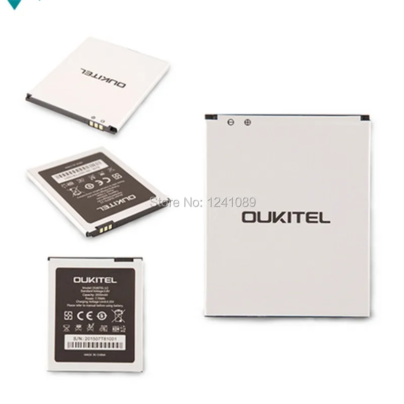 

100% original battery OUKITEL U2 battery 1800mAh High capacit Long standby time Mobile phone battery