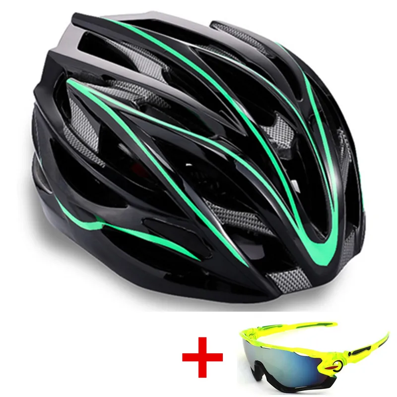 Ultralight Cycling Helmet Flame Design MTB Road Riding Safety Adjustable Hat Helmet Integrally-molded Bike Bicycle Helmet