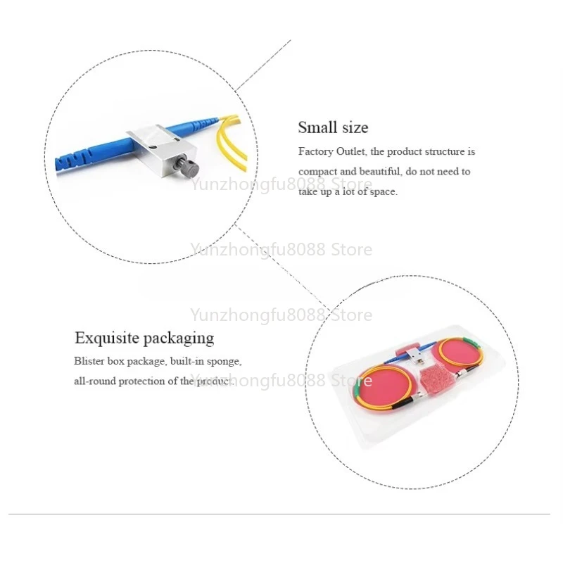 Low Loss Variable Optical Attenuator VOA for FTTx Communication Equipment Optical Components And Devices