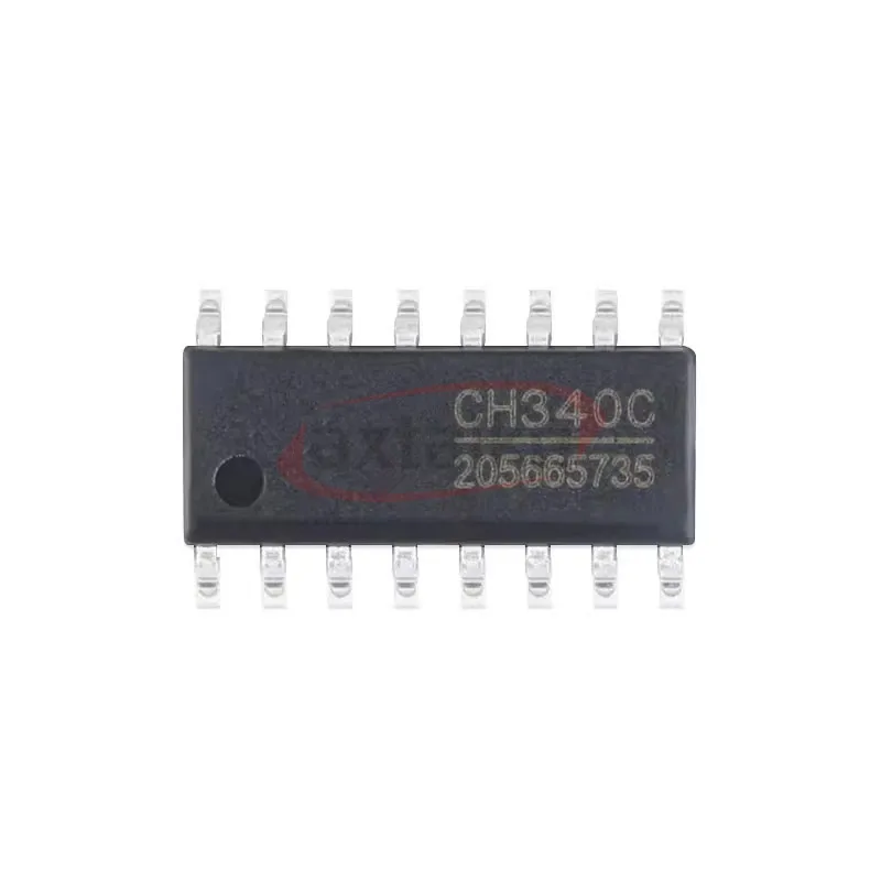 5 قطعة CH340 CH340C CH340G CH340N CH340T CH340E CH340B رقاقة IC MSOP-10 SOP-16 SSOP-20 SOP-8 SMD USB إلى واجهة UART