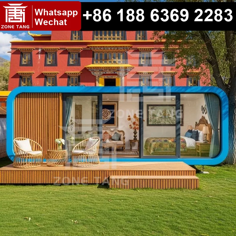 Capsule House Factory Kiosk Tiny House Mobile House For Sale Container House Apple Capsule House Modern Capsule House Durability