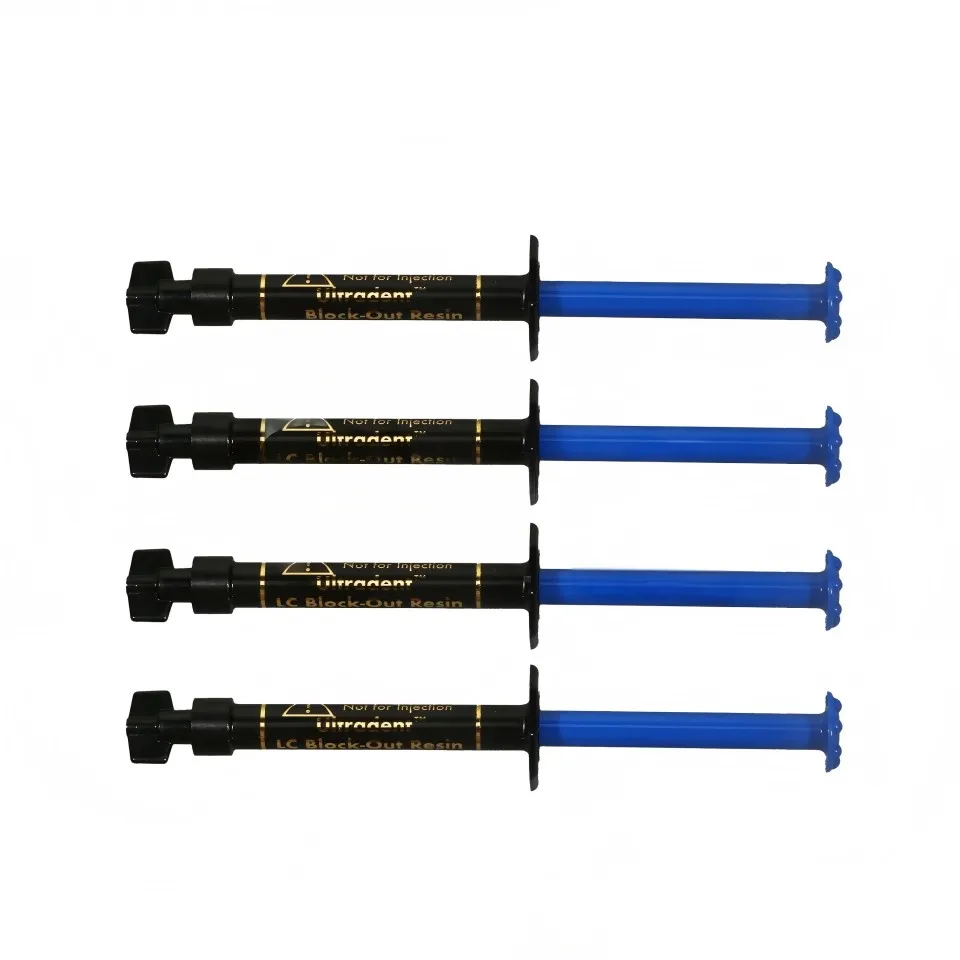 

Dental Model Resin for Teeth Whitening Trays Reservoir Forming Ultradent LC Block-Out Light Cure Spacer Material Blue Resin