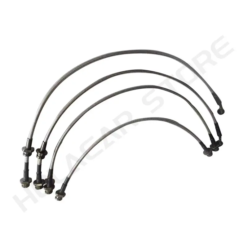 Car Extend Brake Hose For Suzuki Jimny Gen 4 JB74 JB64 2019 2020 2021 2022 2023 Lengthened Brake Steel Tubing Jimn Accessories