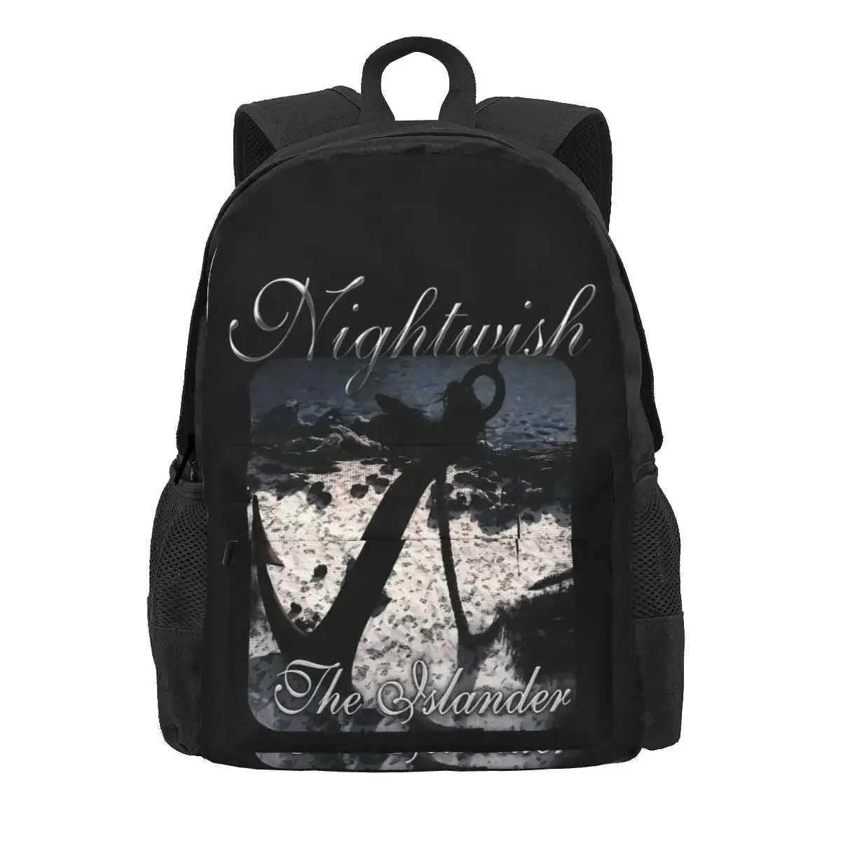 Nightwish The Islander Epica Evanescence Large Capacity Backpack Newest Softback Shopping Bag Bags For Travel