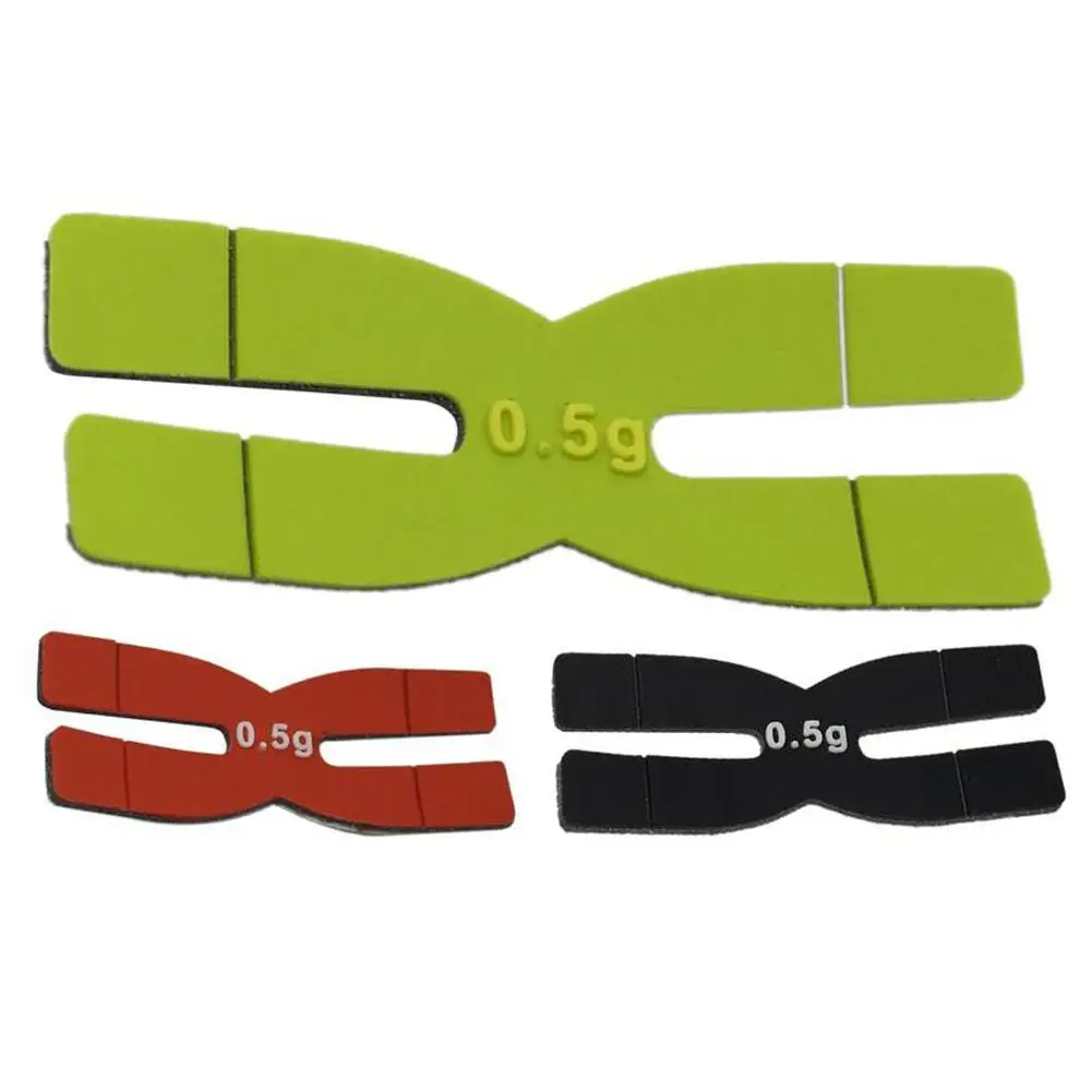 4Pcs 0.5g Badminton Racket Weight H-shape/i-shape Design Racket Head Balance Strips For Weight Balance Dropshipping