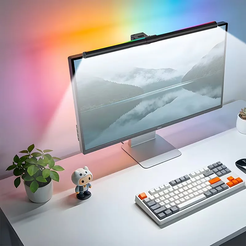 LED Monitor Light Bar With Remote Control Monitor Stepless Dimmable Screen Hanging Light for Computer Study Work LED Table Lamp