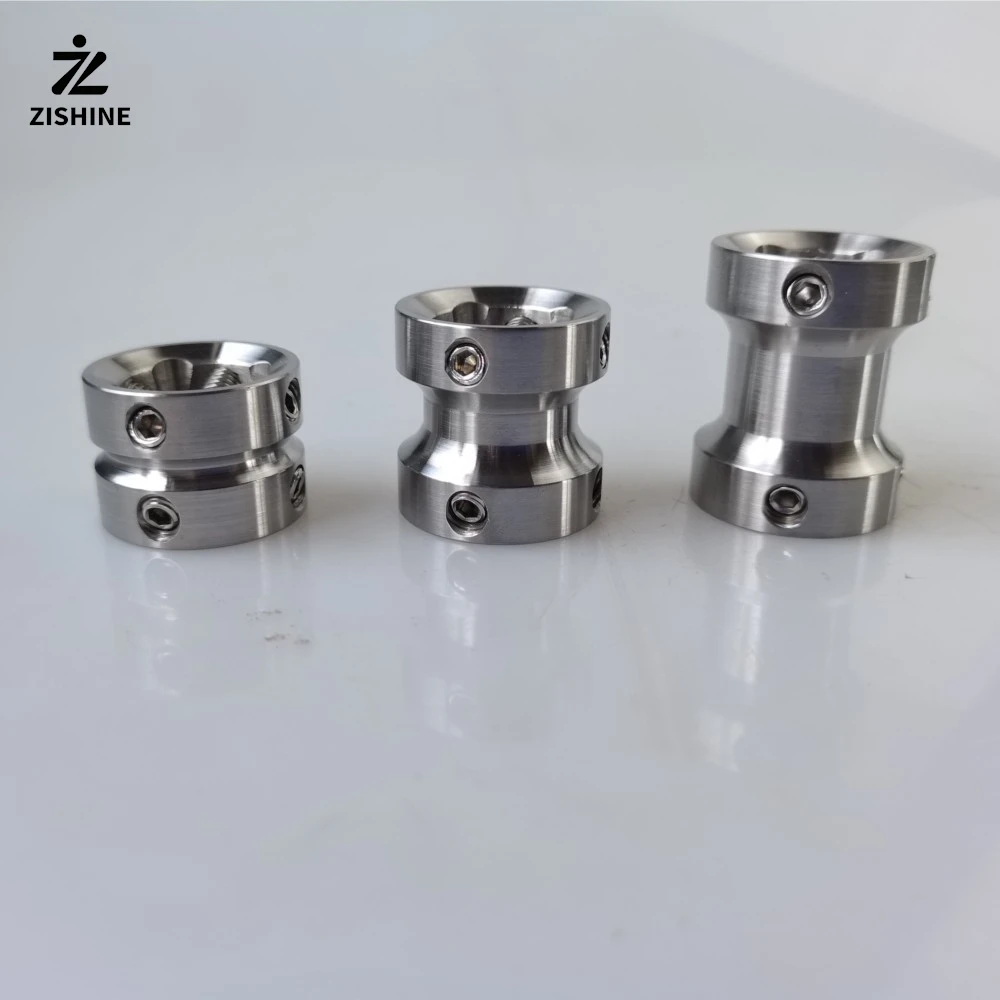 Stainless Steel Prosthetic Double Adapter Tube Clamp Two-Way Joint Connector 22/30/38mm Receiver for Lower Limb Artificial Leg
