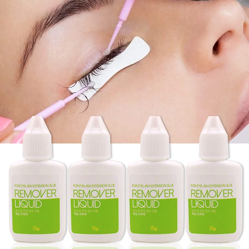 

2pcs/Lot Original Korea Liquid Gel Remover For Eyelash Extension Glue Removing Eyelash Extensions Beauty Health Makeup Tools 15g