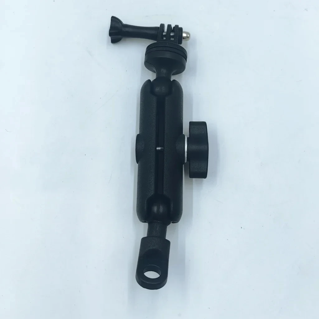 Uchwyt na kamerę akcji GoPro Hero8/7/6/5/4/3+ z obrotem 360 stopni, mocowany do kierownicy motocykla lub roweru, uchwyt na lusterko. — zdjęcie 6