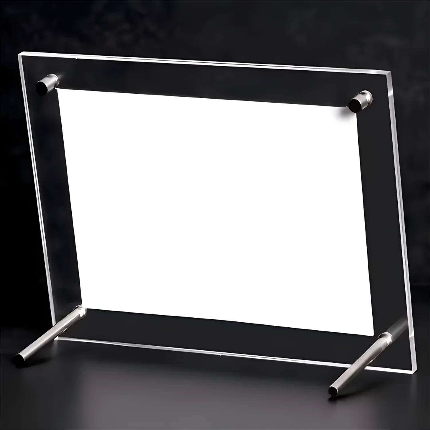 1pcs,Transparent Photo Frame Acrylic Photocard Holder Picture Frame Kpop Album Poster Tag Display Stand Desktop Ornament - view 3