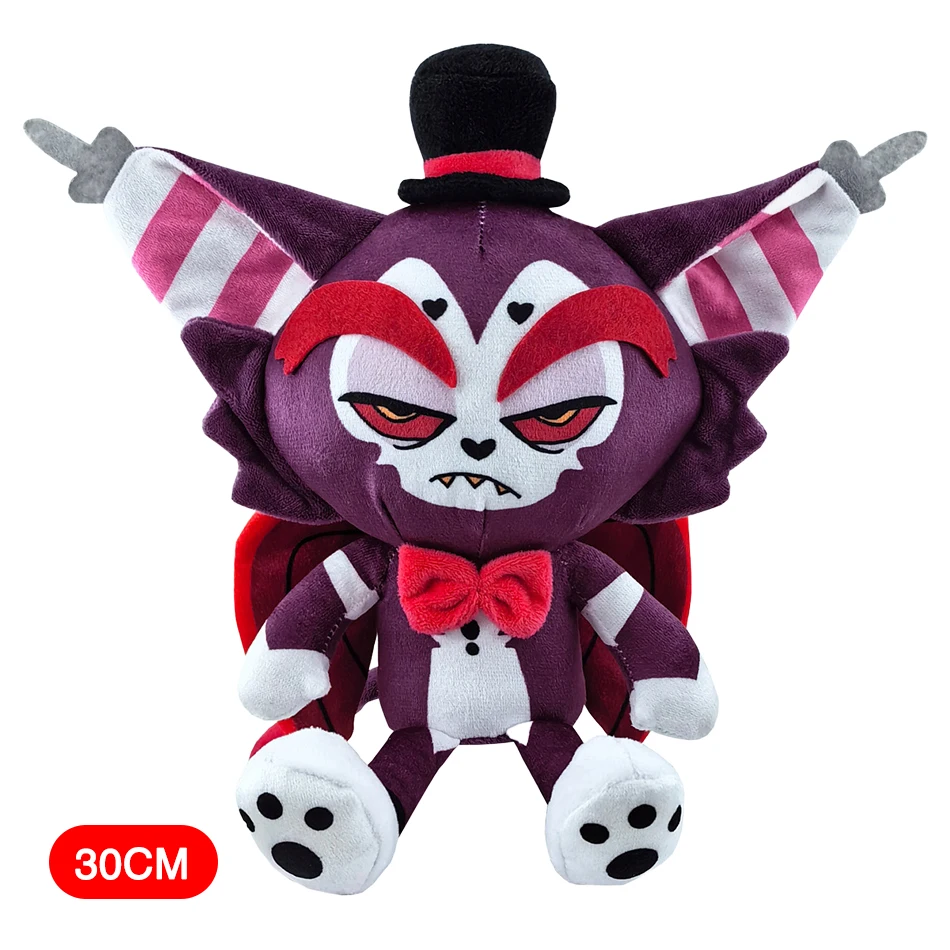 Kinder TV Cartoon Hazbin Hotel Peluches Anime Plüsch Puppe Charlie Morningstar Vaggie Alastor Plüsch Spielzeug Jungen Und Mädchen Weiche Puppe – Detail 3