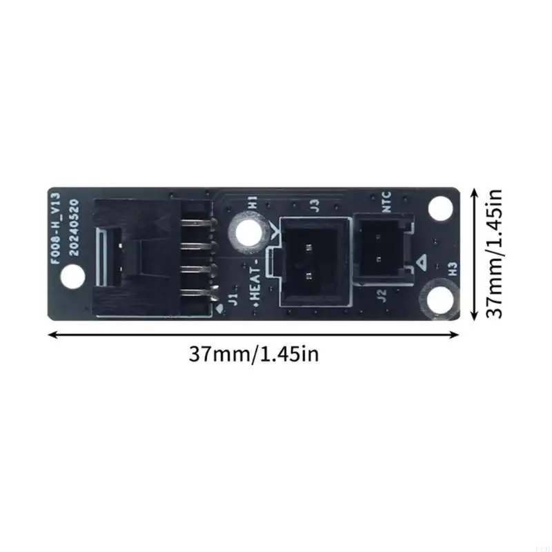 Printer Adapter Board Heat Resistance Hotend Adapter Board Replacement for 3D Printer Accessories F19E