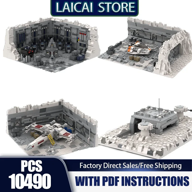 

Moc Building Blocks Rebel Command Center Модель Технология Модульная Популярная Звездная Модель Фильма Подарок Устрование DIY Сборка Игрушки