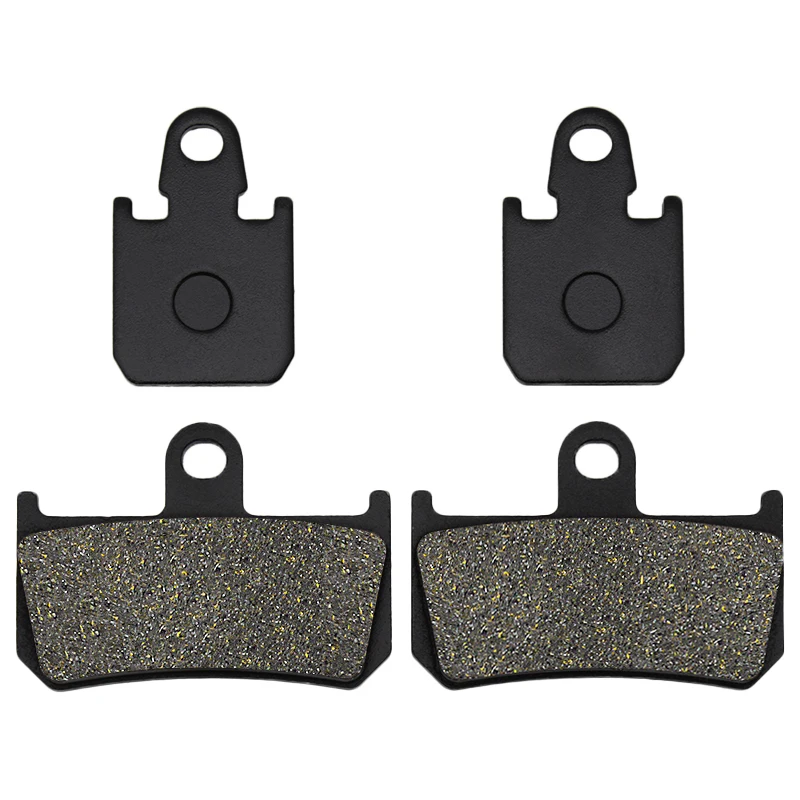 Cyleto Motorcycle Front or Rear Brake Pads for Yamaha YZFR1 YZF-R1 YZF R1 2007 2008 2009 2010 2011 2012 2013 2014