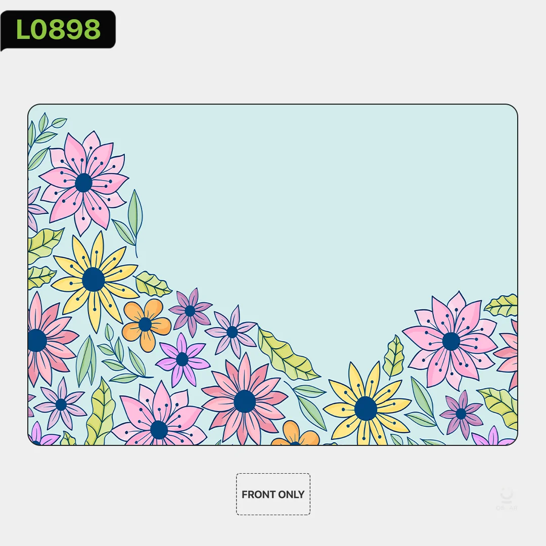 

Наклейки-скины для передней панели MacBook Pro 14/16 M4 / Air 13/15 M5 2025/2024, коллекция Eternal Canvas, виниловые наклейки