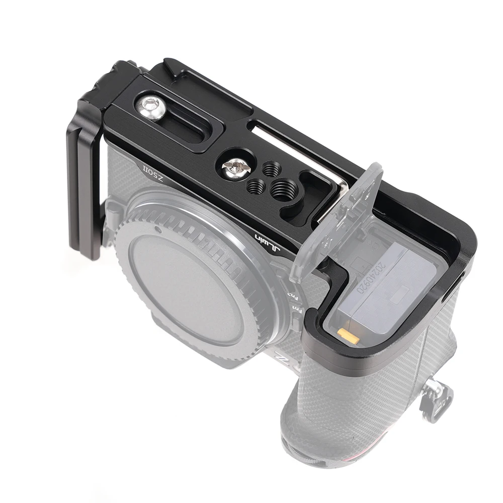 Выдвижная вертикальная быстросъемная L-образная пластина для камеры FOTGA Z50II, ручка для штатива для камеры Nikon Z50 II, быстросъемная пластина