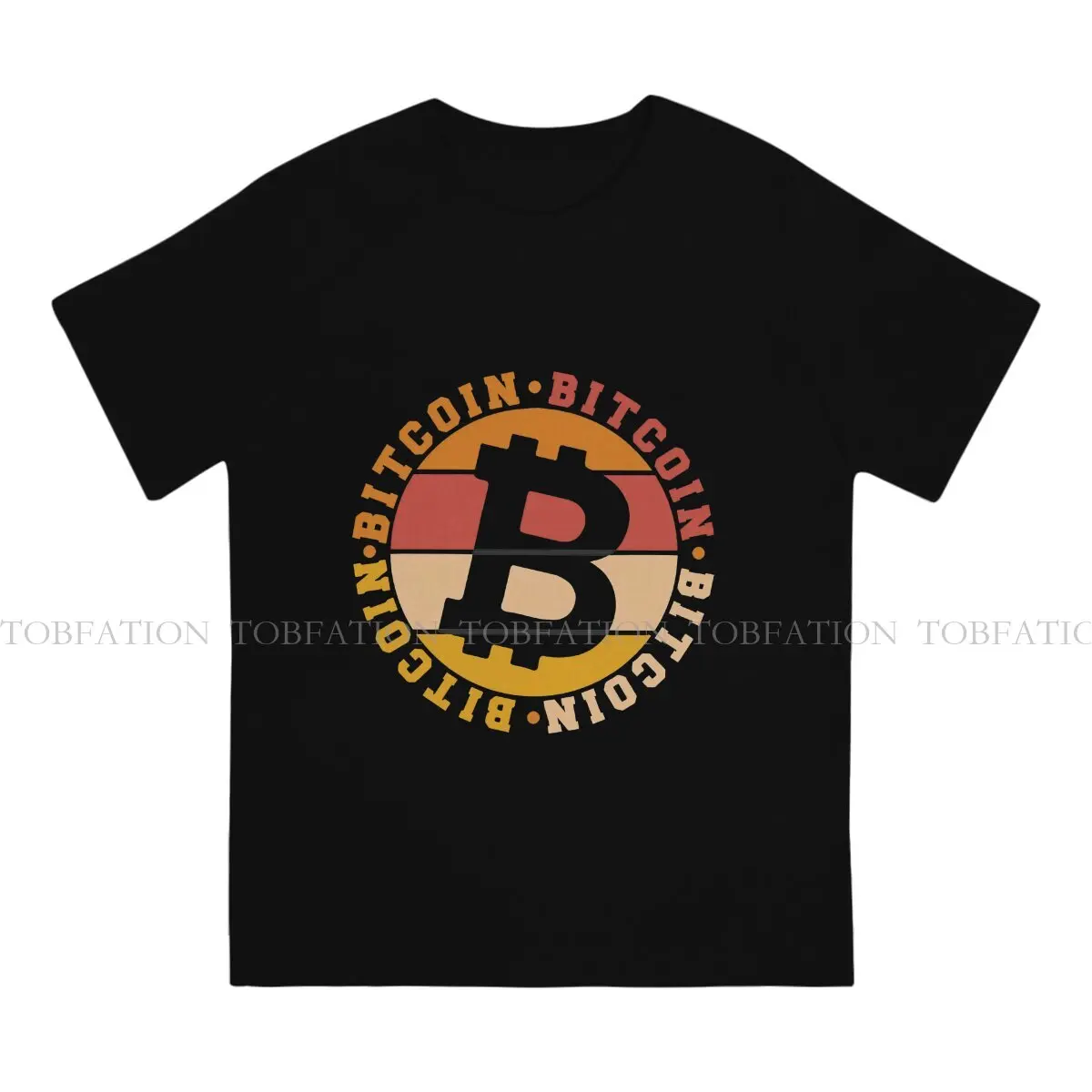 Gift Idea Crypto Hip Hop TShirt Vintage Bitcoin Cryptocurrency Creative Tops Leisure T Shirt Male Tee Special Gift Clothes