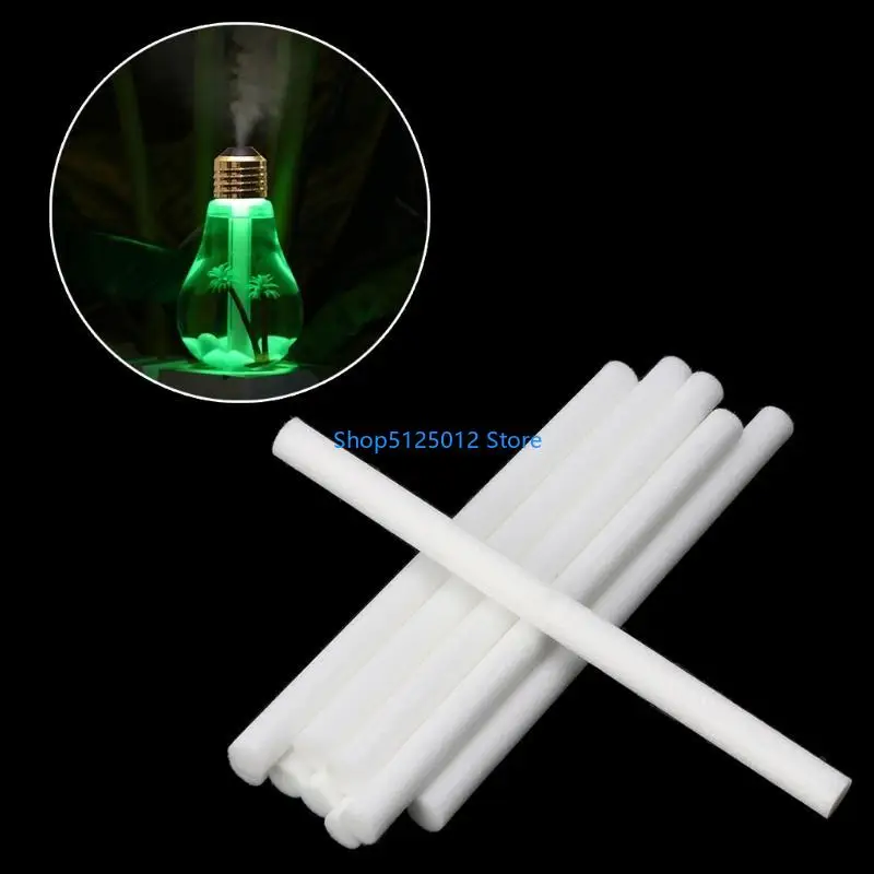 G8TC 10pcs 7mmx115mm humidifiers menyaring kapas untuk diffuser aroma humidifier