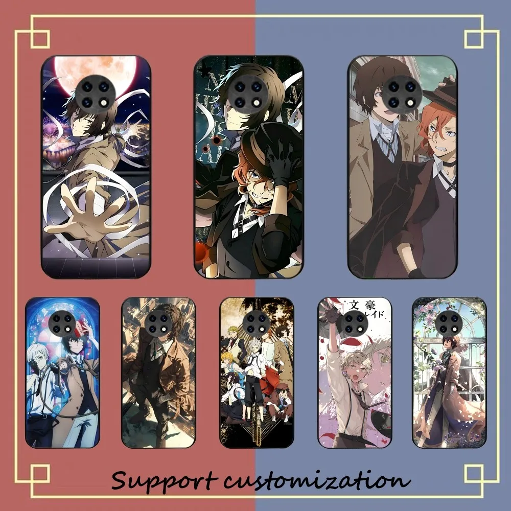 Bungo S-Stray D-Dogs Phone Case For Redmi 5 6 7 8 9 10 plus pro 6 7 8 9 A GO K20 K30 K40 pro plus F3 Fundas