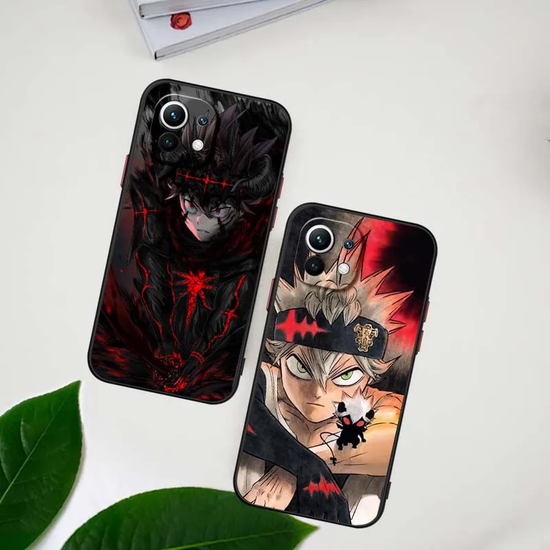 

Cool BlackClover Anime For Xiaomi 14T 13T 13 12T 12 12S 11T 11 11i 10 10T Ultra Pro Lite Frosted Translucent Phone Case