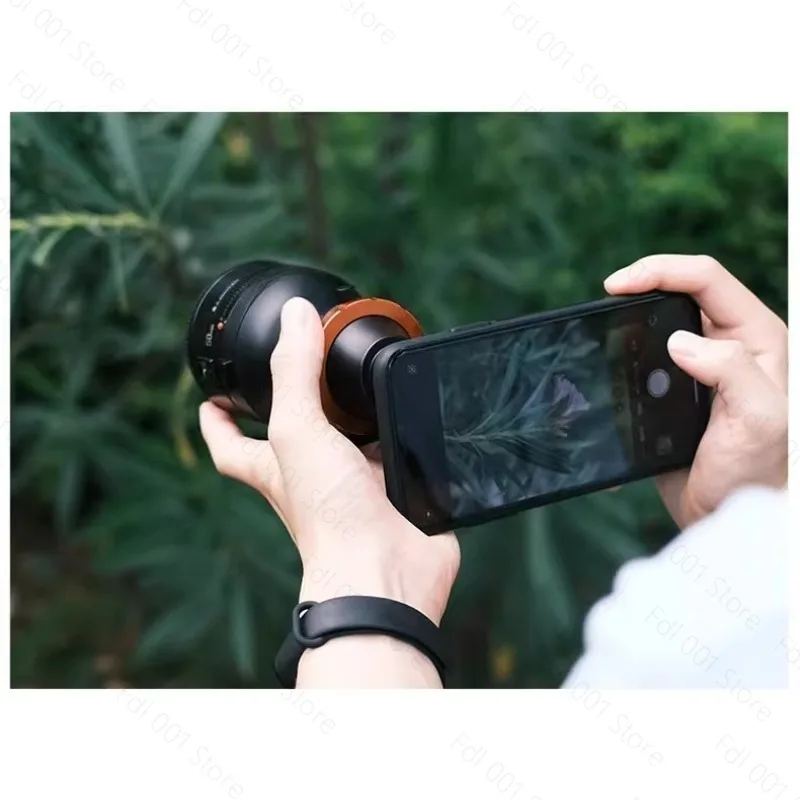 

DOF Adapter Ring Lens Mount Adapter for iPhone Canon EF Nikon F Lens to Phone