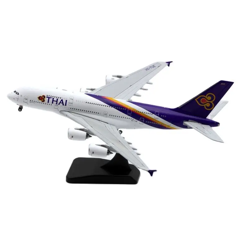 

Thai Airways A380 Civil Aviation Airliner Alloy & Plastic Model 1:400 Scale Diecast Toy Gift Collection Simulation Display