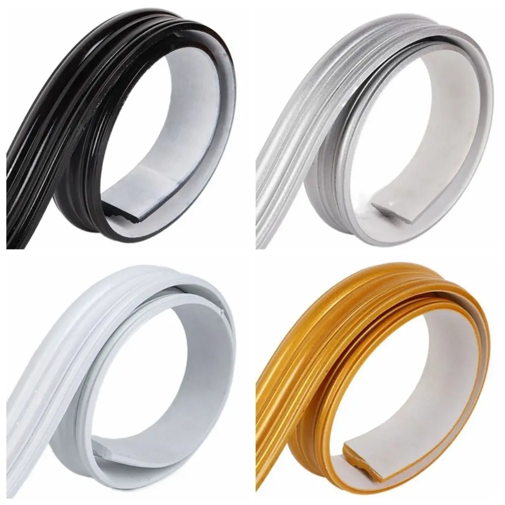 

High Quality Self Adhesive Baseboard Trim Paintable Caulk-Compatible Wall Base 2m Waterproof Molding Trim Strip Tile Edge