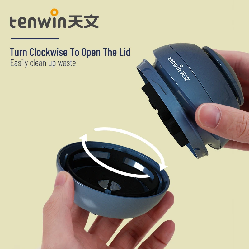 Tenwin Portable MIni Desktop Vacuum Cleaner Office classroom For School Office Home Desk Dust