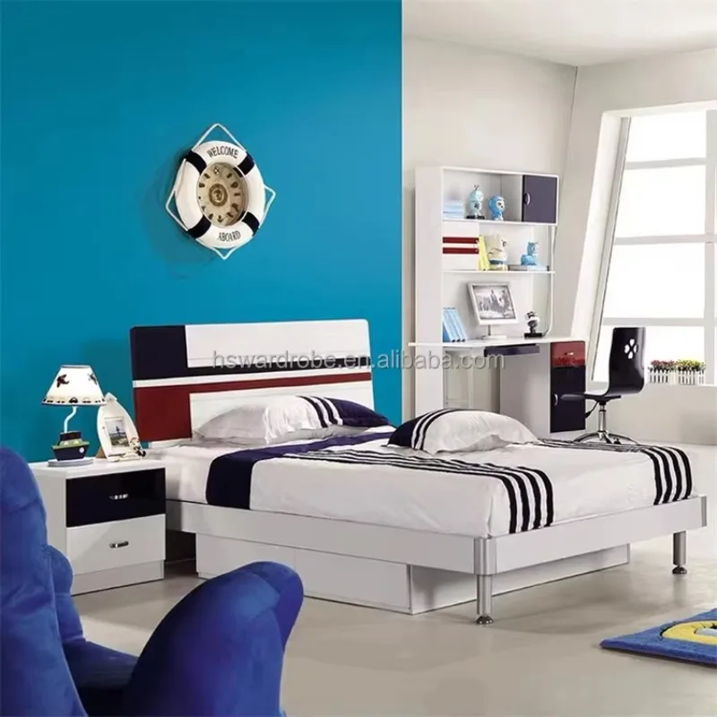 Hot selling Home Kids Bedroom Furniture Sets    Set Boys For 