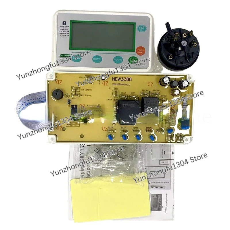 Universal Conversion PCB Computer Board In String Excitation Mode For Drum Roller Washing Machine Spare Part SXY3388 With Dryer