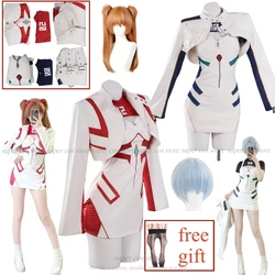 Asuka Langley Soryu Cosplay EVA Asuka Langley Soryu Doujin Racing Suit Cosplay Costume Uniforms Anime Cosplay customized