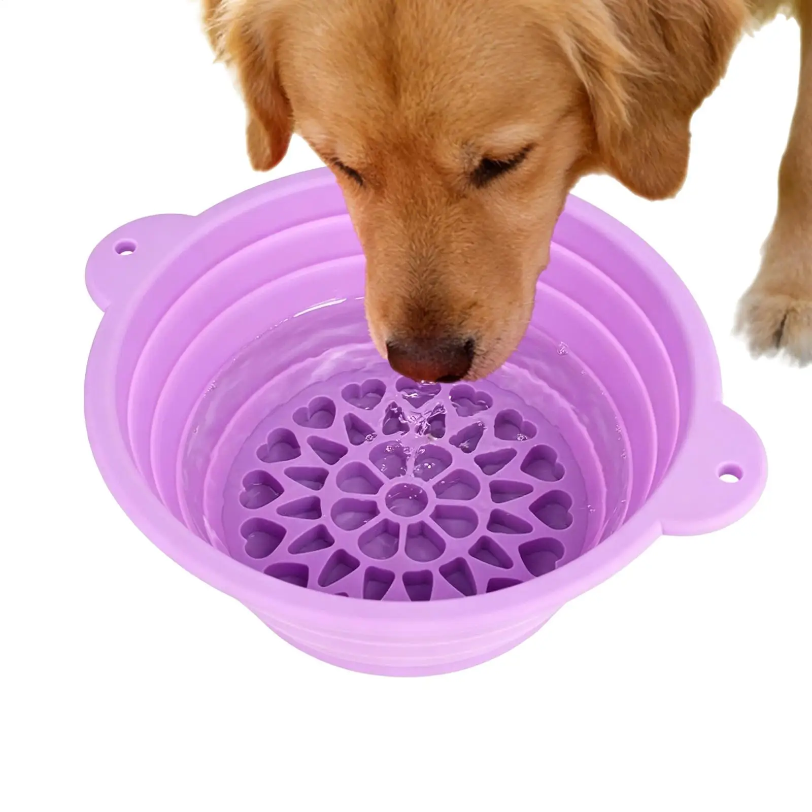 

Silicone Ice Face Basin Ice Plunge Facial Bowl Foldable Frozens Fruit Drink Beer Basin Folding Pet Food Basin Silicone Spa Tool