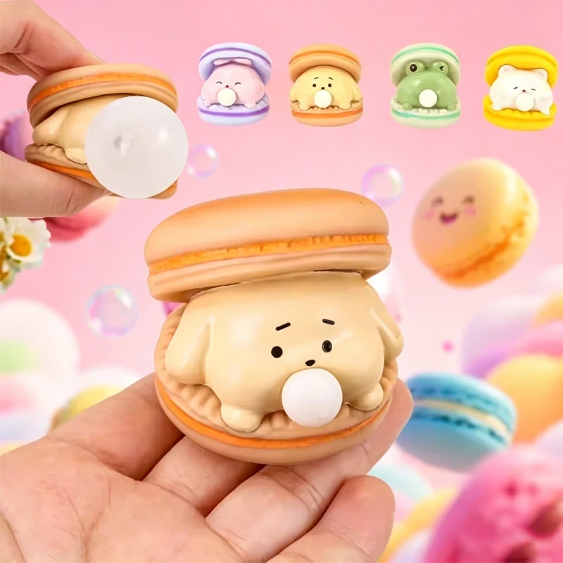 Juguete Antiestrés Creativo y Divertido con Forma de Animal que Hace Burbujas, Juguete para Niños, Juguete Blandito para Aliviar el Estrés, Juguete para Apretar