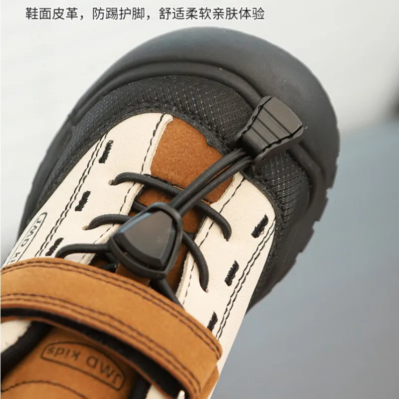 أحذية أطفال محظورة الألوان 2025 خريف جديد للأولاد نعل ناعم مضاد للانزلاق أحذية الجري للفتيات أحذية كاجوال عصرية 26-37 #3