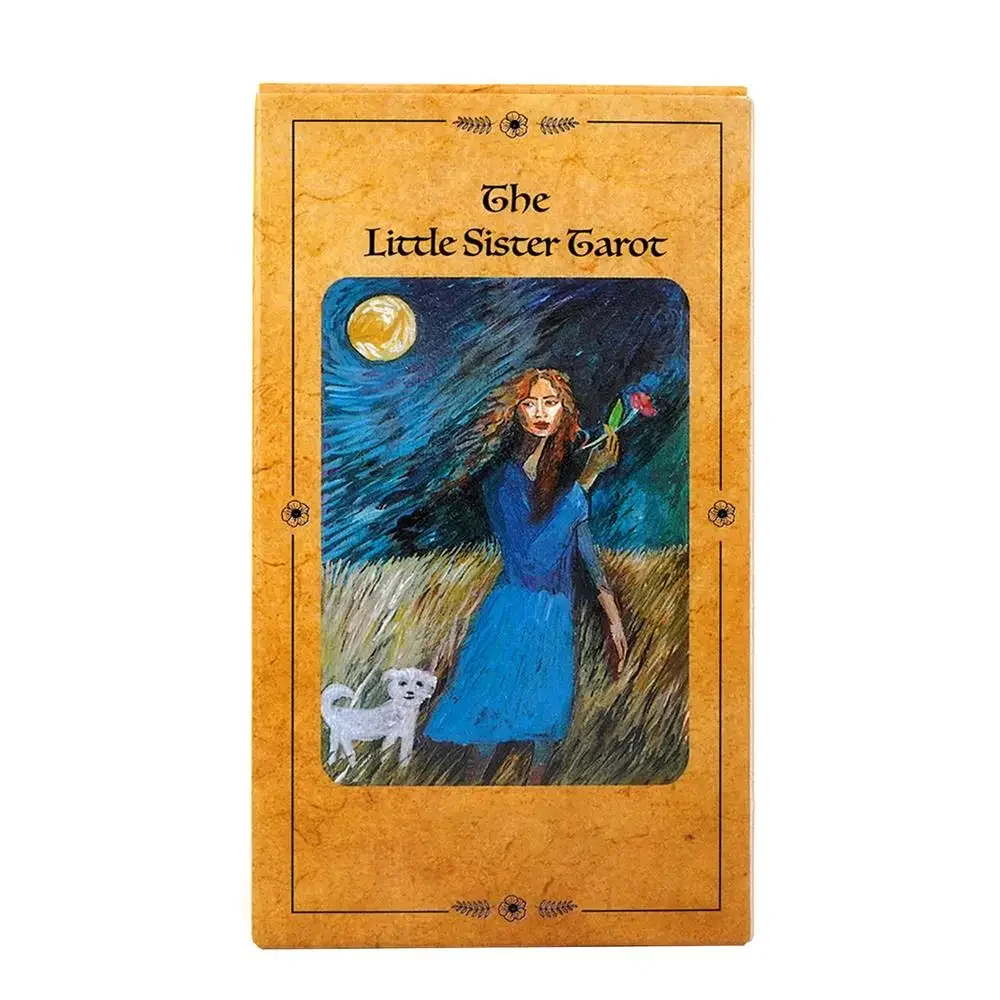 

78Pcs Tarot Deck English Version Board Game The Little Sister Tarot Cards Standard Tarot Decks for Entertainment Party Playing